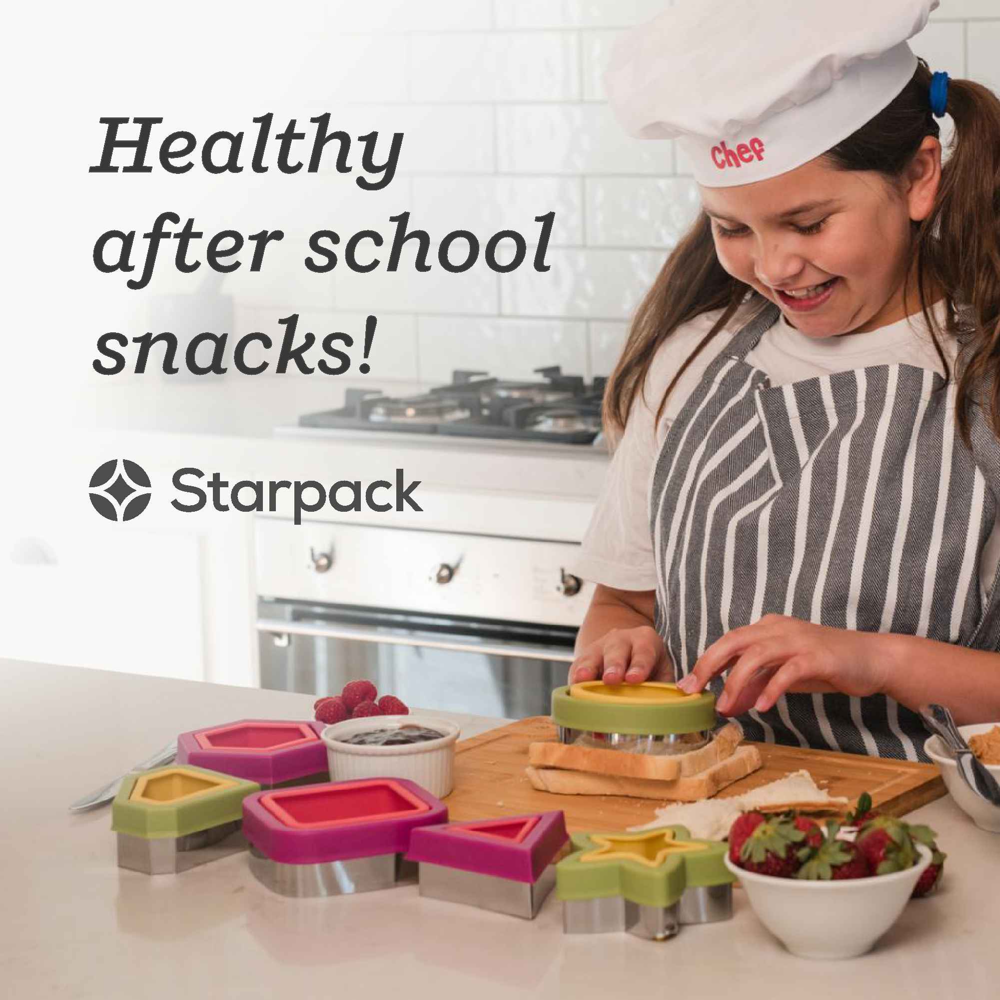 No Crusts Pockets - 6 piece sandwich cutter & sealer set