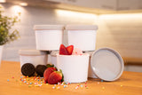 Ice cream / Soup Portion Control Freezer Containers 400ml set of 6