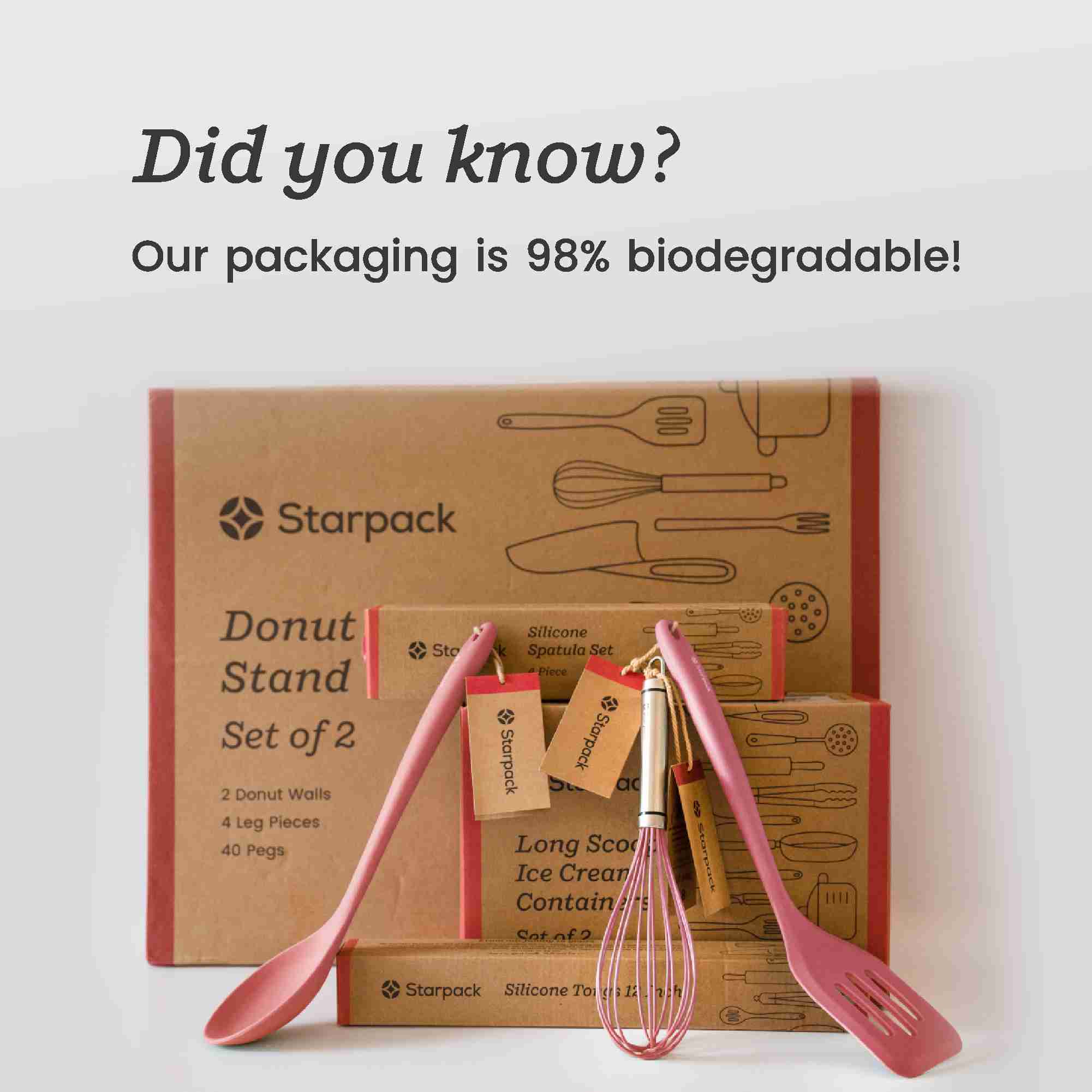 Freeze the Day | Ice Cream Freezer Container 1Qt Set of 2