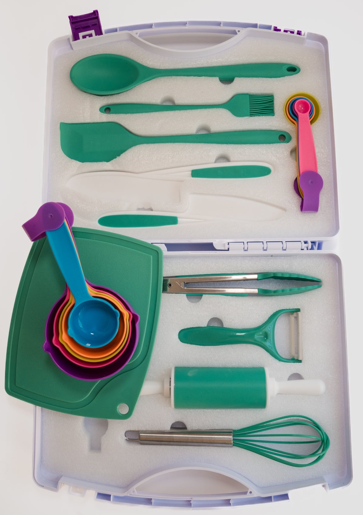 Lets Cook! - Real Cooking and Baking Tools for Kids Gift Set