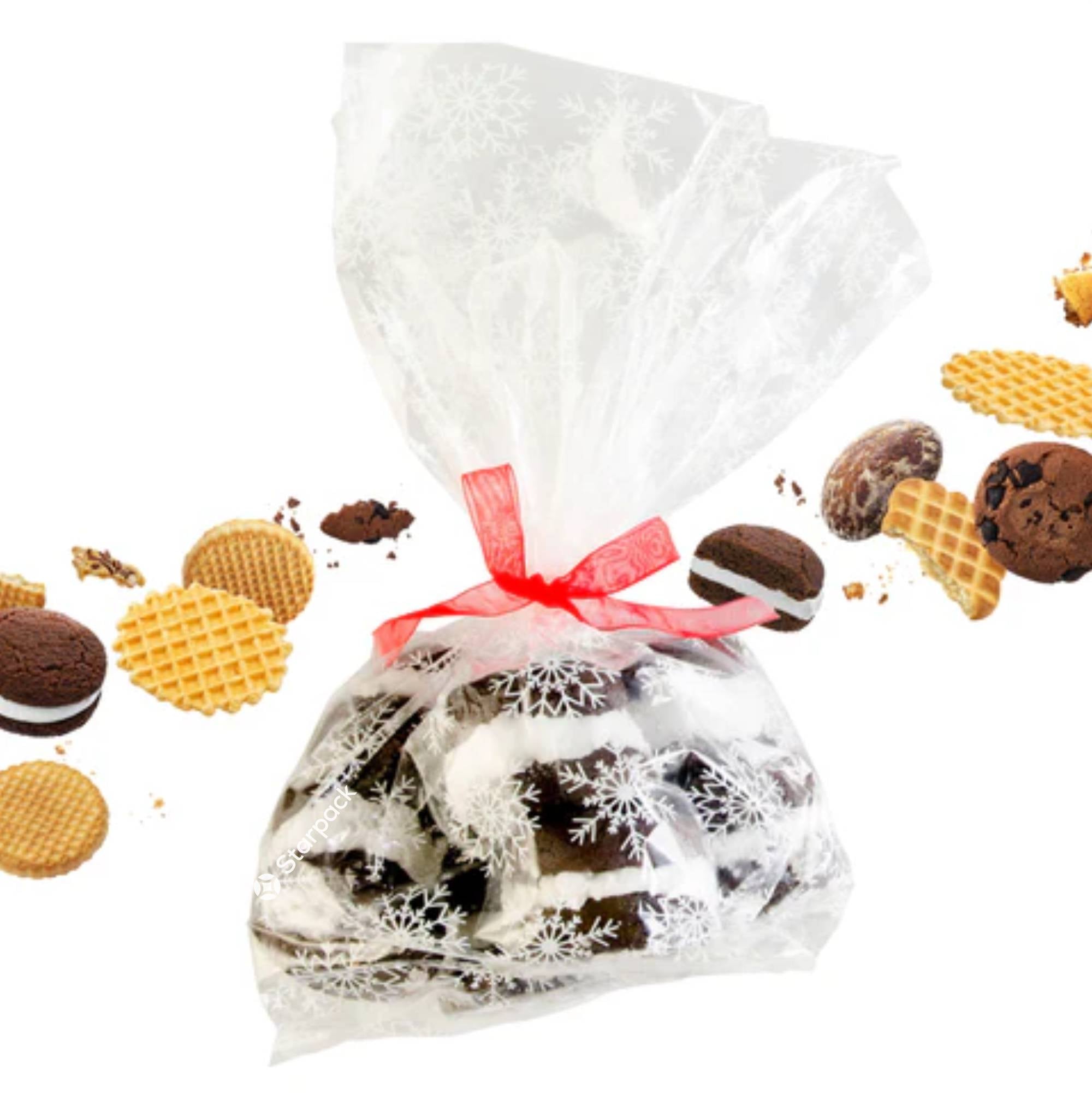Starpack large treat bags with vibrant designs, ideal for packaging and presenting bigger treats or party favors.