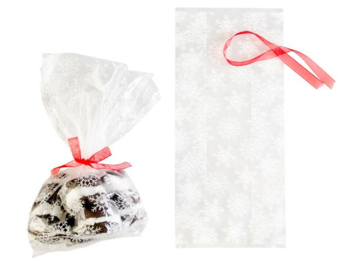 Starpack treat bags with festive designs, perfect for packaging and gifting a variety of treats