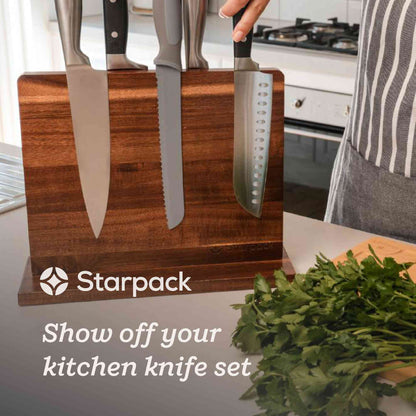 Fatal Attraction - Wooden Magnetic Knife Holder