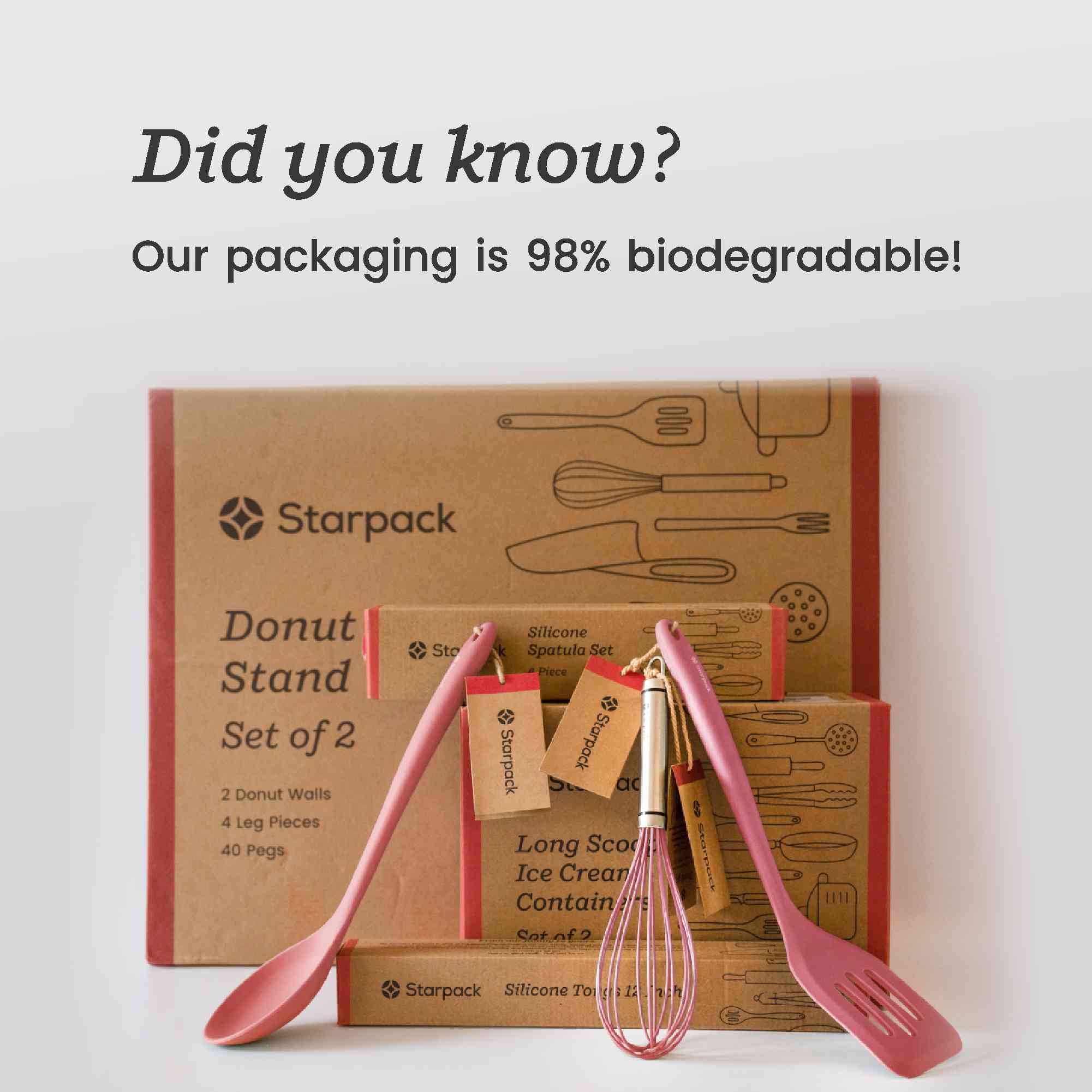 Get a Grip | Silicone Tip Tongs Set of 2 (9&quot; &amp; 12&quot;)