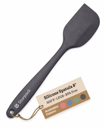 Scrape &amp; Stir | Small Silicone Spatula 8"