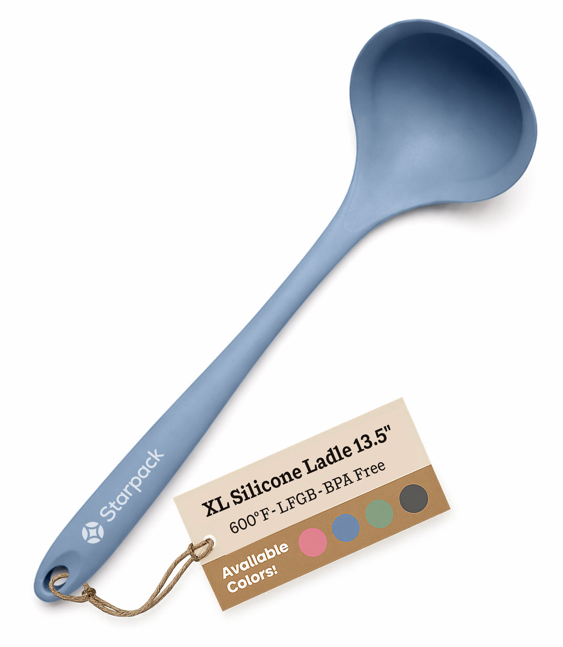 Ladle of Love | XL Silicone Soup Ladle