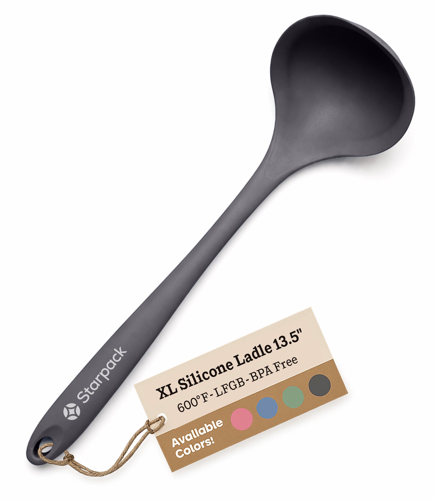 Ladle of Love | XL Silicone Soup Ladle