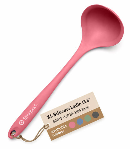 Ladle of Love | XL Silicone Soup Ladle