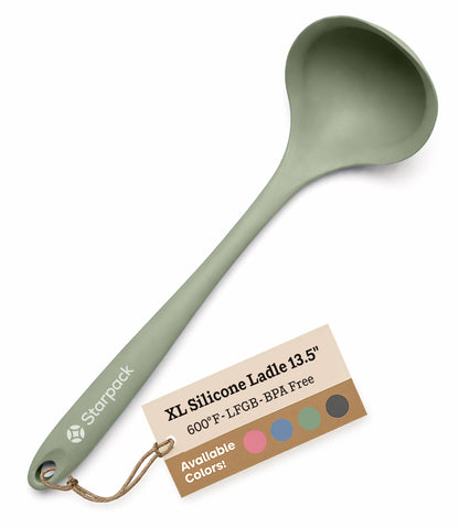 Ladle of Love | XL Silicone Soup Ladle