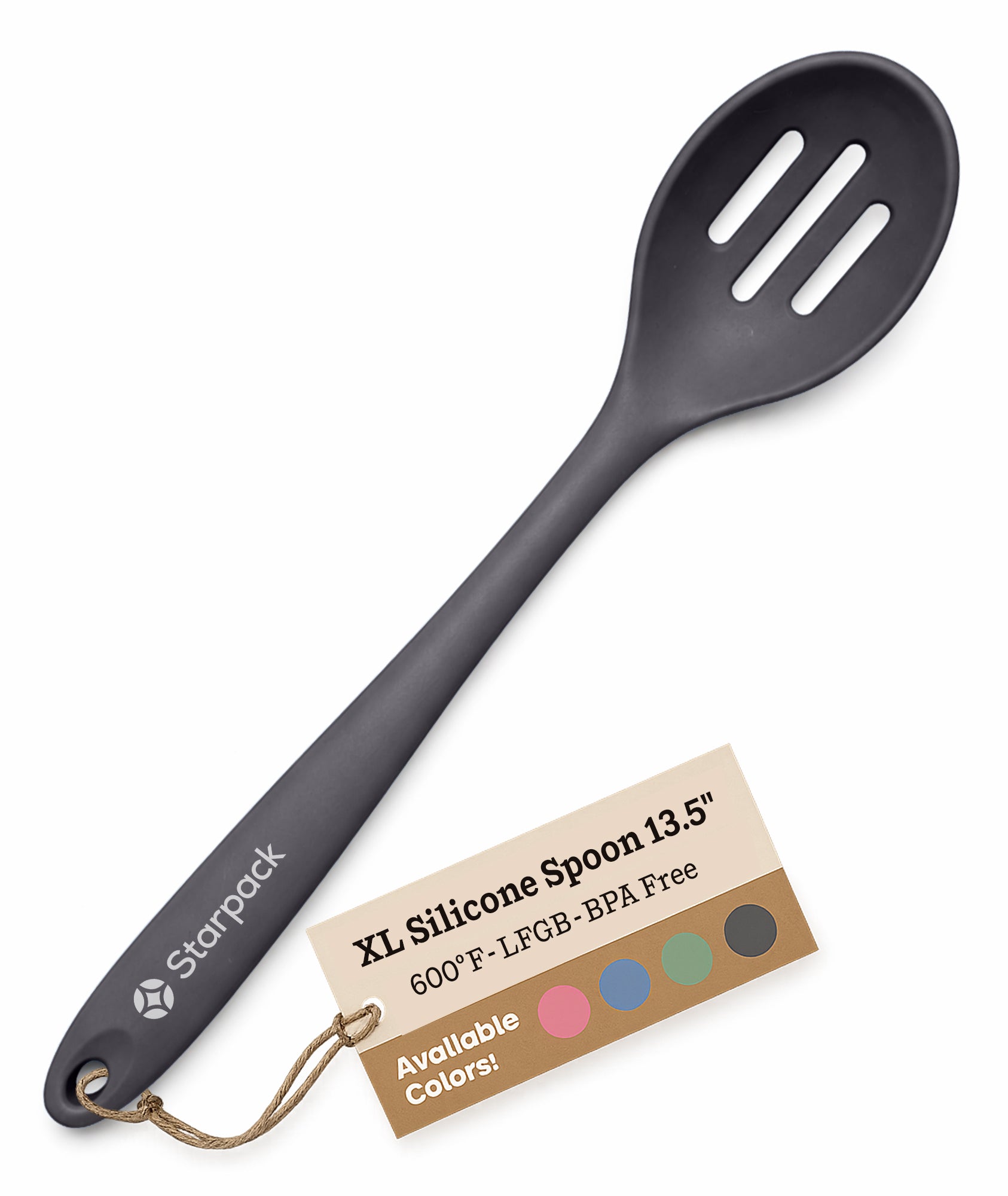Let it Drain XL | Silicone Draining Spoon