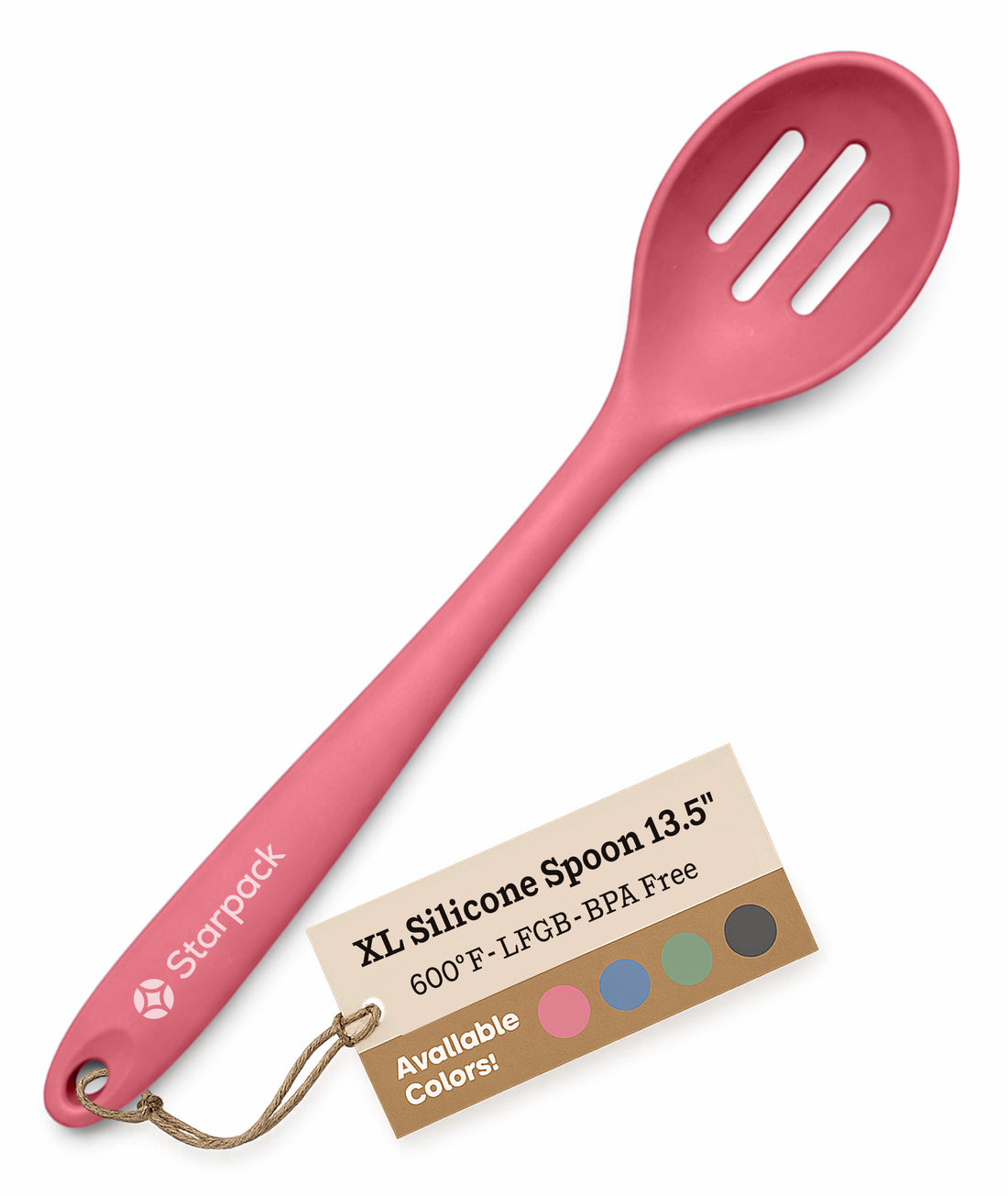 Let it Drain XL | Silicone Draining Spoon